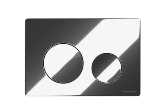 Комплект Подвесной унитаз MONO Rimless + Система инсталляции Balance кнопка Circle, хром глянцевый