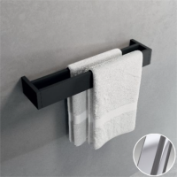 Полотенцедержатель двойной 45 см Novellini Frame, цвет Silver