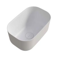 Умывальник Kupala CHASHA накладной 600X400X320 мм белый матовый