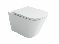 Ceramicanova Унитаз подвесной Union Торнадо, с ультратонким сиденьем с микролифтом