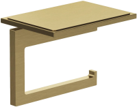 KLUDI VELA C  Держатель бумаги, брашированное золото