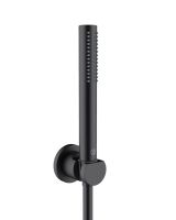 Душевой гарнитур KLUDI NOVA FONTE Puristic черный матовый