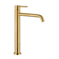 IO Sirio Смеситель для раковины 220мм, брашированное золото