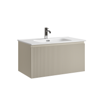 SANCOS Тумба подвесная Snob R 1.0 790х445х406, один ящик, дов. скрытого монтажа, Beige Soft