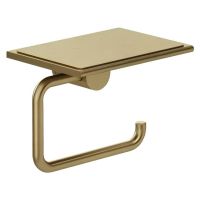 KLUDI VELA R Держатель бумаги, брашированное золото