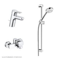 KLUDI PURE&EASY Комплект для ванны (3 в 1)