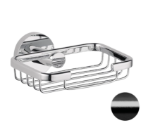 Мыльница Remer Guest GS11CFP, черный брашированный хром