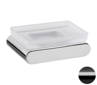 Мыльница Remer Lounge LN10CFP, черный брашированный хром