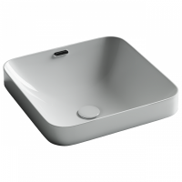 Ceramicanova Умывальник встраиваемая сверху квадратная Element 438x438x172