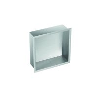 IO Полочка встраиваемая в нишу 30X30X10, нержавеющая сталь