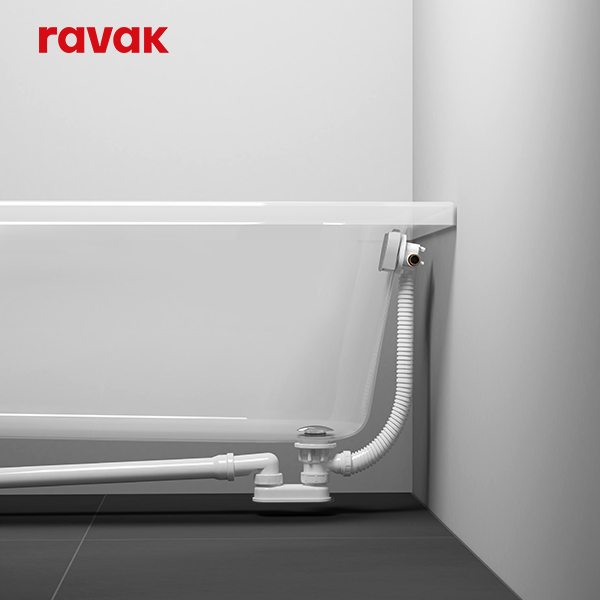 Ванна Ravak SET SONATA 170x70 (ванна+опора 70+Сточный комплект хpом 