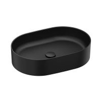 Умывальник Ravak CERAMIC 550 O SLIM черный матовый