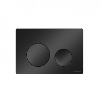 Ceramicanova Панель смыва Balance, клавиши Circle, цвет черный матовый