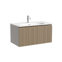 Sancos Тумба подвесная Code, один ящик, доводчики, система пл. закрыв. 785х453х400 серо-бежевый