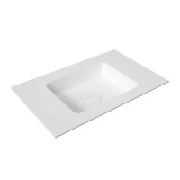 Умывальник  Kupala встраиваемый 610х516 мм белый матовый