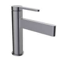 CLEVER VELVET II Смеситель для умывальника, 110 мм, оружейная сталь