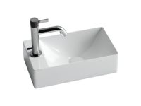 Ceramicanova Умывальник накладной/подвесной прямоугольный Element 375*215*100мм