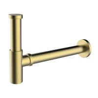 Сифон для раковины CLEVER ELEGANCE, 1 1\4, брашированное золото