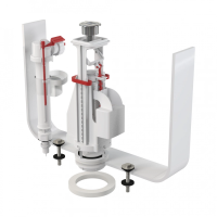 ALCAPLAST Арматура, выпускной комплект с двойной кнопкой, впускной механизм A17 1/2 AQUATIC, хром