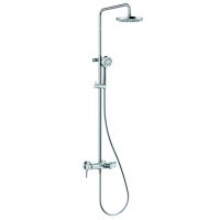 Душевая система KLUDI LOGO DUAL SHOWER SYSTEM со смесителем для ванны и душа