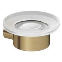 KLUDI VELA R Мыльница подвесная, брашированное золото