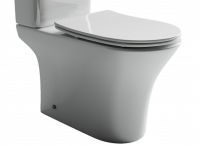 Ceramicanova  Чаша унитаза FORTUNA Rimless, ниж. под, глуб. смыв, креп. и сид.-крыш.