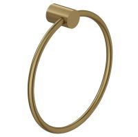 KLUDI VELA R Держатель для полотенец (кольцо), брашированное золото