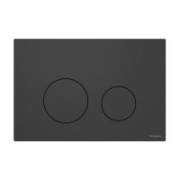 S240925 TECEspring loop Панель смыва пастиковая  для унитаза TECEspring loop, черная матовая