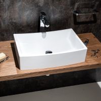 Умывальник Ravak FORMY 02 500 D композитный белый 