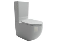 Напольный пристенный унитаз Metropol Rimless