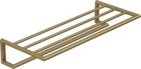 KLUDI-VELA R держатель для полотенец с полкой, L = 600 мм, брашированное золото