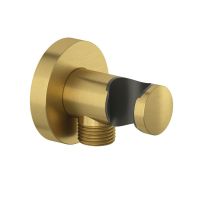 Шланговое подключение KLUDI и держатель для душа, Brushed Gold