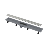 ALCAPLAST Дренажный канал APZ9 с порогами и перфорированной решеткой (полипропилен) Simple 550м