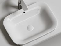 Ceramicanova Умывальник прямоугольный встраиваемый сверху в столешницу Element 580*400*150мм