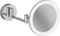 KLUDI-VELA R зеркало косметическое, настенное, одностороннее  хром