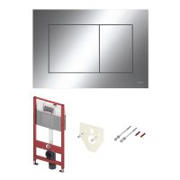 9400412 TECEbase 2.0 Модуль в комплекте с панелью смыва TECEnow хром глянц.