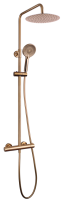 IO Душевая система термостатическая ROUND ELITE, медь