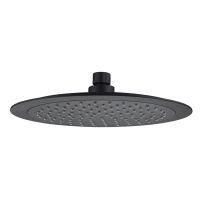 Верхний душ CLEVER UP! URBAN SLIM, d.250мм, черный матовый
