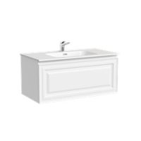 SANCOS Тумба подвесная Very 890х445х406, c одним  ящиком, Bianco