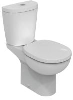 IS CONNECT Унитаз-компакт напольный с бачком, гориз. выпуск, сиденье м-л,  E804801