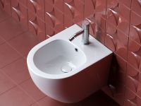 Ceramicanova Биде подвесное Forma, с керамическим донным клапаном, 1 отв под смеситель, с крепежом