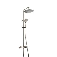 IO Душевая система термостатическая ROUND ELITE, никель