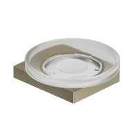 KLUDI-VELA C мыльница брашированный никель