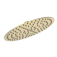 Верхний душ CLEVER SLIM INOX AIR, Ø300, нерж. сталь, брашированное золото