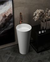 Раковина Radostone Альба FL  261*405*825 мм белый матовый