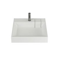 CERAMICANOVA Раковина над стиральной машиной Quattro 600x600x123 мм, с кронштейнами, белый