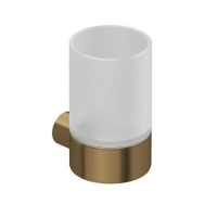 KLUDI-VELA R держатель со стаканом брашированная бронза 