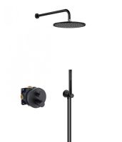 KLUDI NOVA FONTE Комплект для душа (7 в 1) черный матовый New