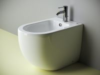 Ceramicanova Биде напольное METROPOL Rimless, 1 отв под смеситель, с крепежом