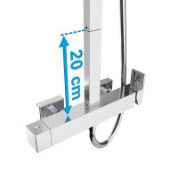 IO Удлинитель душевой штанги INVERTER C 20см, хром